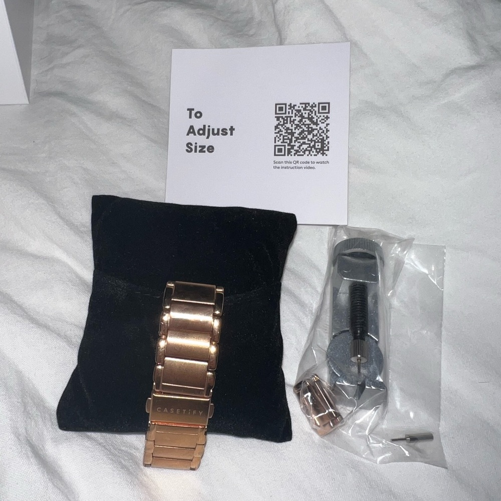 Casetify Gold Apple Watch Band